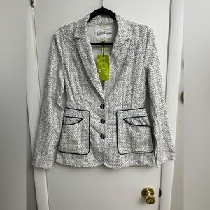 Carol Anderson Collection By Cabi Code Blazer #204 size 10 NWT